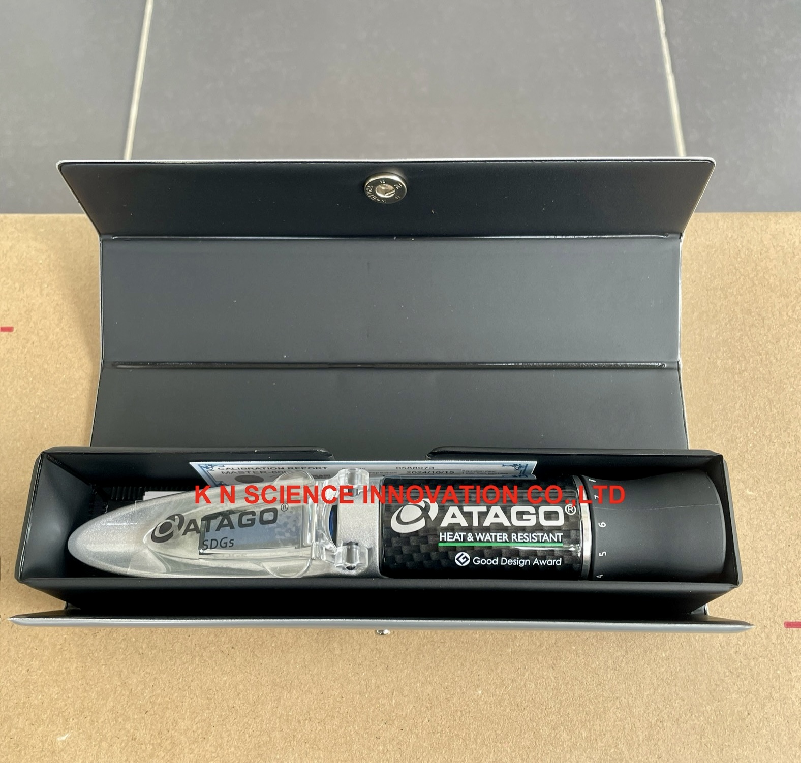 เครื่องวัดความหวานแบบส่อง Hand Refractometer รุ่น Master-80H ยี่ห้อ ATAGO ผลิตภัณฑ์ประเทศญี่ปุ่น 2364