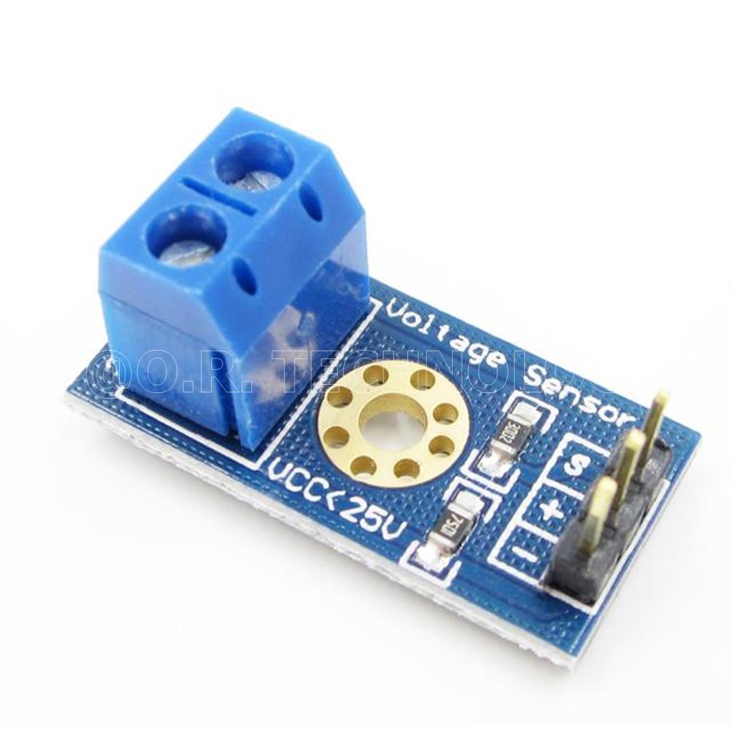 (1ชิ้น) AA118 โมดูลวัดแรงดัน 0-25VDC Voltage Sensor Detection Module