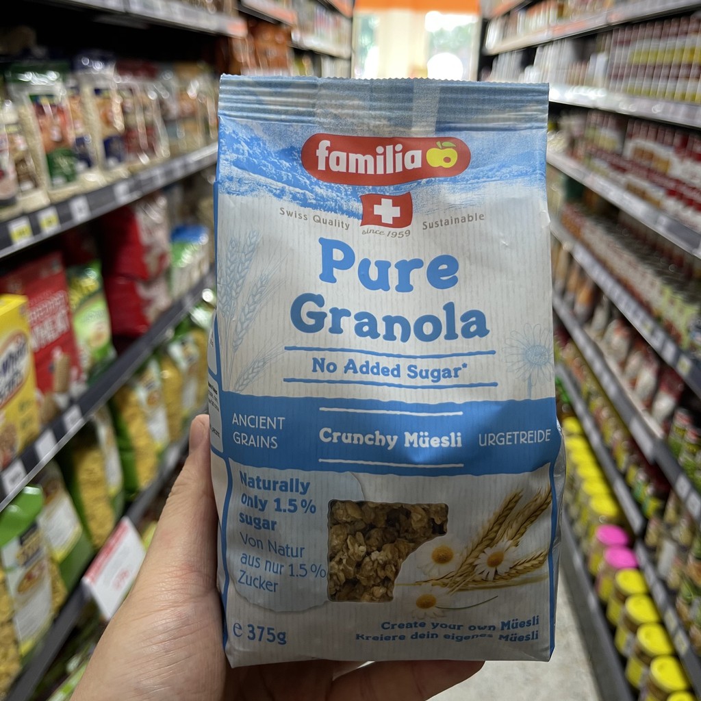 แฟมิเลีย กลาโนร่า 375 กรัม Familia Granola 375 g.