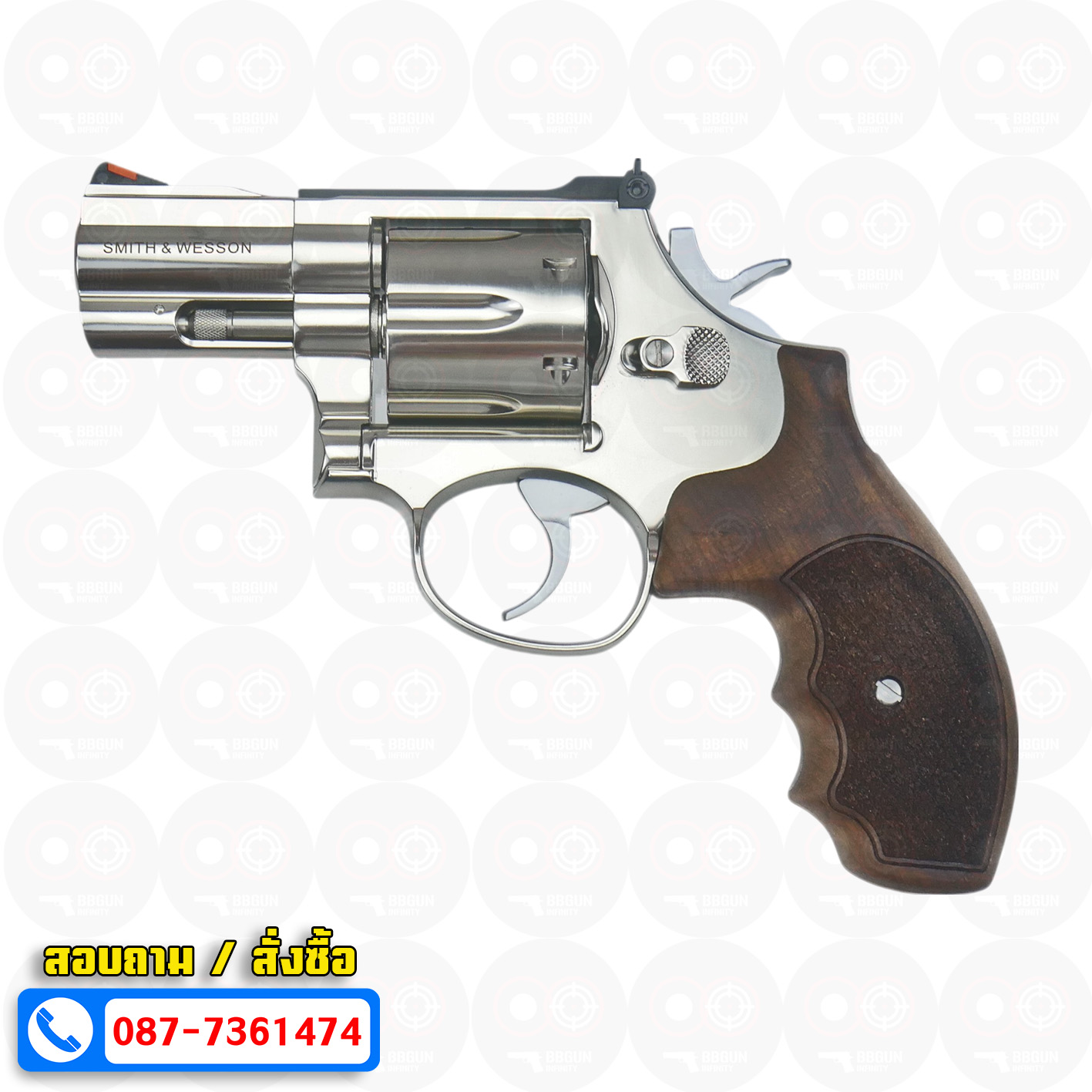 บีบีกัน ลูกโม่ 2.5 นิ้ว ARES Revolver 2.5" Model ระบบแก๊ส Co2 BB GUN
