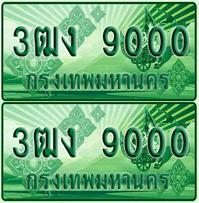 ทะเบียน 9000 ป้ายประมูล – 3ฒง 9000 ทะเบียนรถกระบะแคป (4)