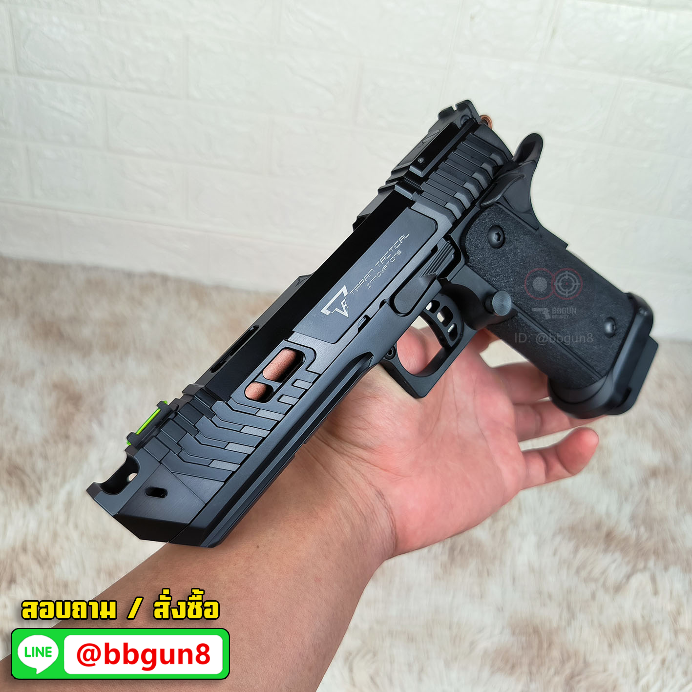 ปืนบีบีกันอัดแก๊ส Army Armament (R614-1) TTI JW4 Pit Viper (Standard Version)