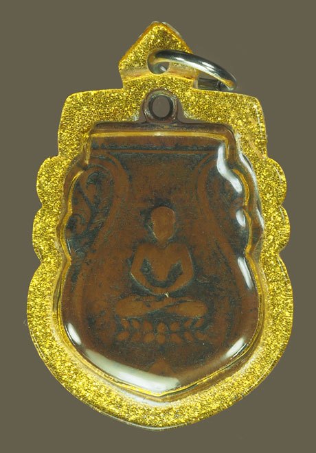 *39316 เหรียญองคุลีมาล(พระองคุลีมารเถระ) เจ้าคุณโต วัดสมุหประดิษฐ์ จ.สระบุรี ปี 2470 เลี่ยมพลาสติกเก่าวินเทจ หลายสิบปี 81