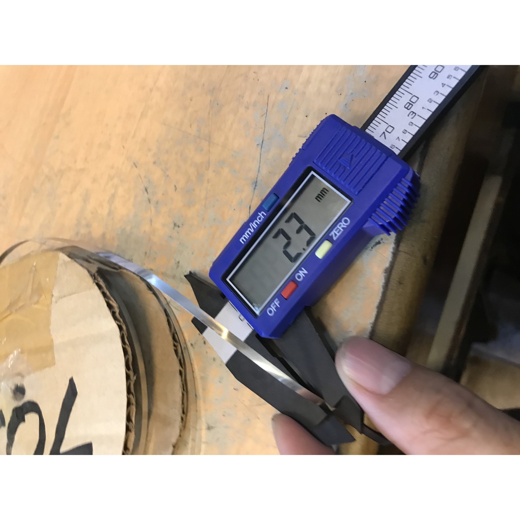 ลวดซีลถุง แบบเรียบ หนา 2.3 mm ตัดแบ่ง ราคาต่อเมตร