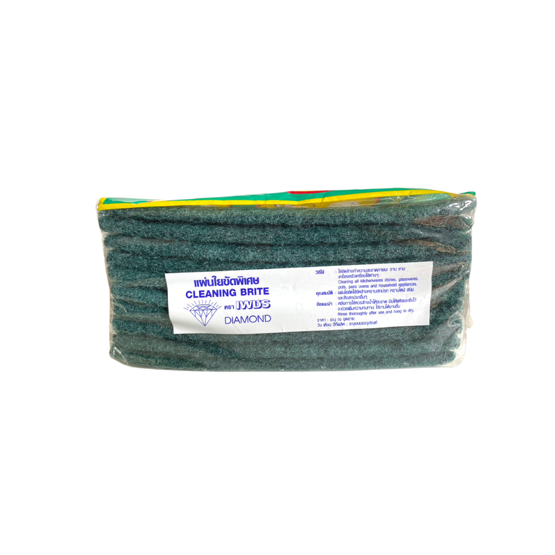 แผ่นสก็อตไบร์ท ใยขัดสำหรับงานทั่วไป(ราคารวมแวท) ใช้ขัดพื้น บ่อซีเมนต์ ตามซอก