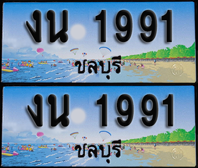 ทะเบียน 1991 – งน 1991 ชลบุรี (1)
