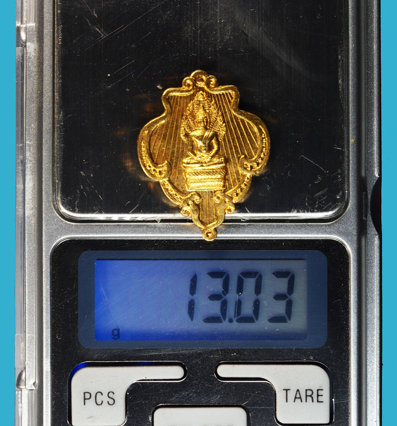 ขายแล้ว*35937 พระนาคปรก เนื้อทองคำ เงิน นวะ วัดบวรนิเวศ ปี 2531 พร้อมกล่องเดิม 10