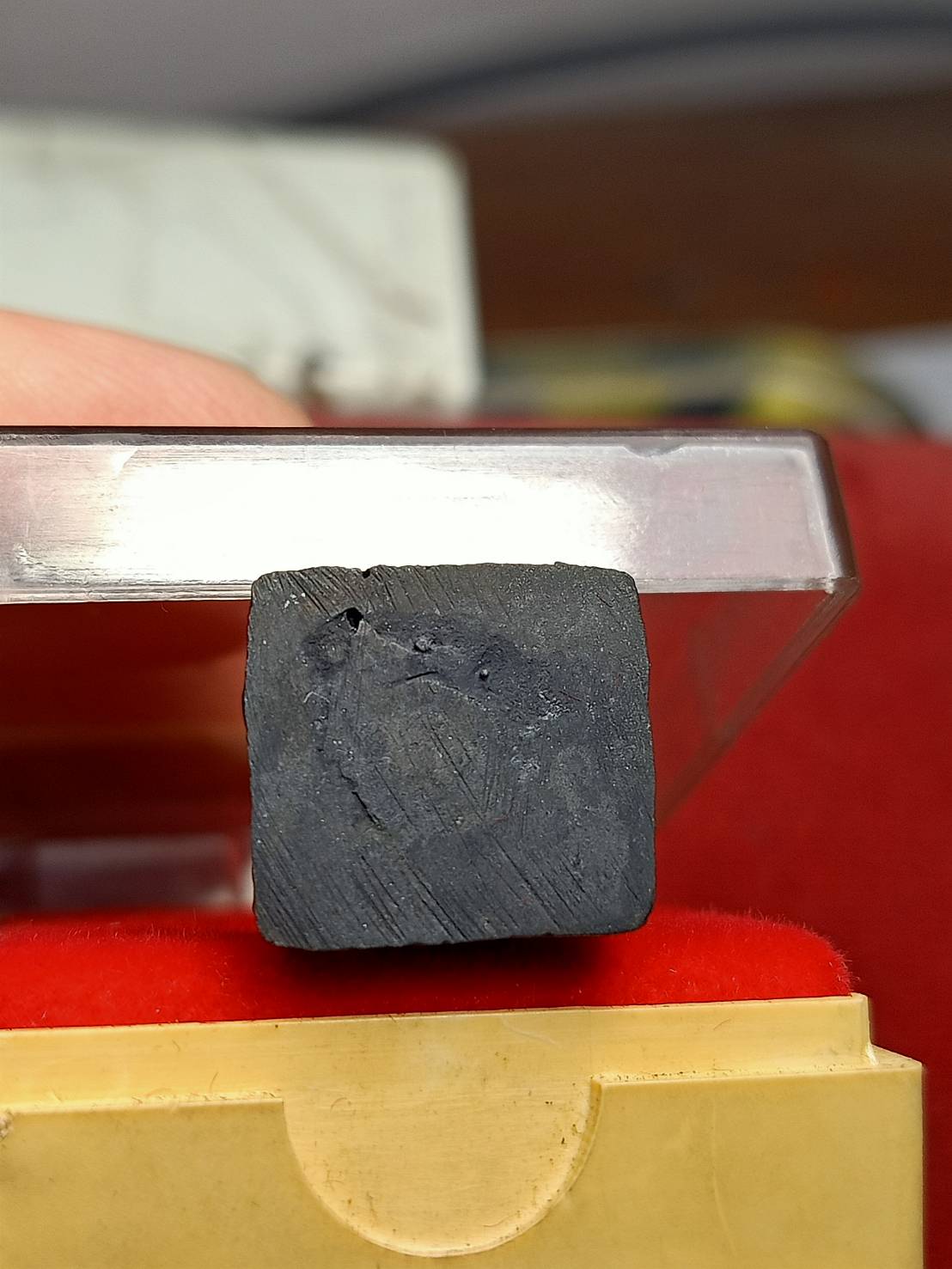 รูปหล่อพระครูการาม (หลวงปู่พลับ) วัดชายคลอง จ.พัทลุง รุ่น ญว.13 สร้างถวาย ปี 2540 พร้อมกล่อง (SKU-12454)