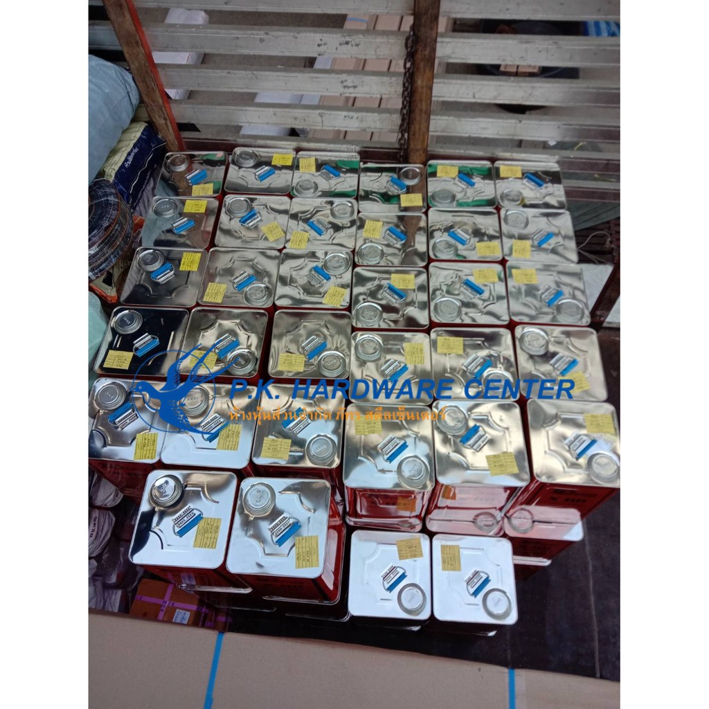 กาวยางอเนกประสงค์ DOG X-66 รุ่นปี๊บ 12 กก.เต็ม(ราคารวมแวท)ของแท้ ใช้ในโรงงานอุตสาหกรรม ติดรองเท้า {รหัสสินค้า2001028604}