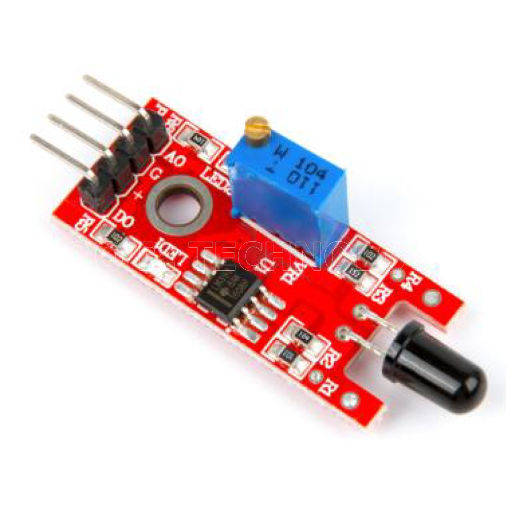 (1ชิ้น) AB007 โมดูลตรวจจับเปลวไฟ The Flame Sensor Module KY-026