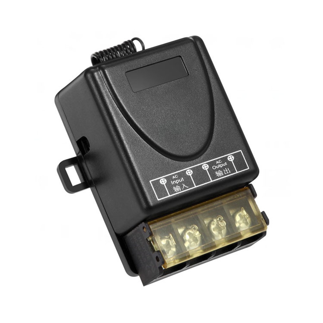 RC220 กล่องรีโมทควบคุม 1ช่อง 2ปุ่ม 433MHz AC220V 10A เปิด-ปิด 1 Channel Relay Module Wireless Remote Control Switch รีโมตควบคุม 1ช่อง 220VAC
