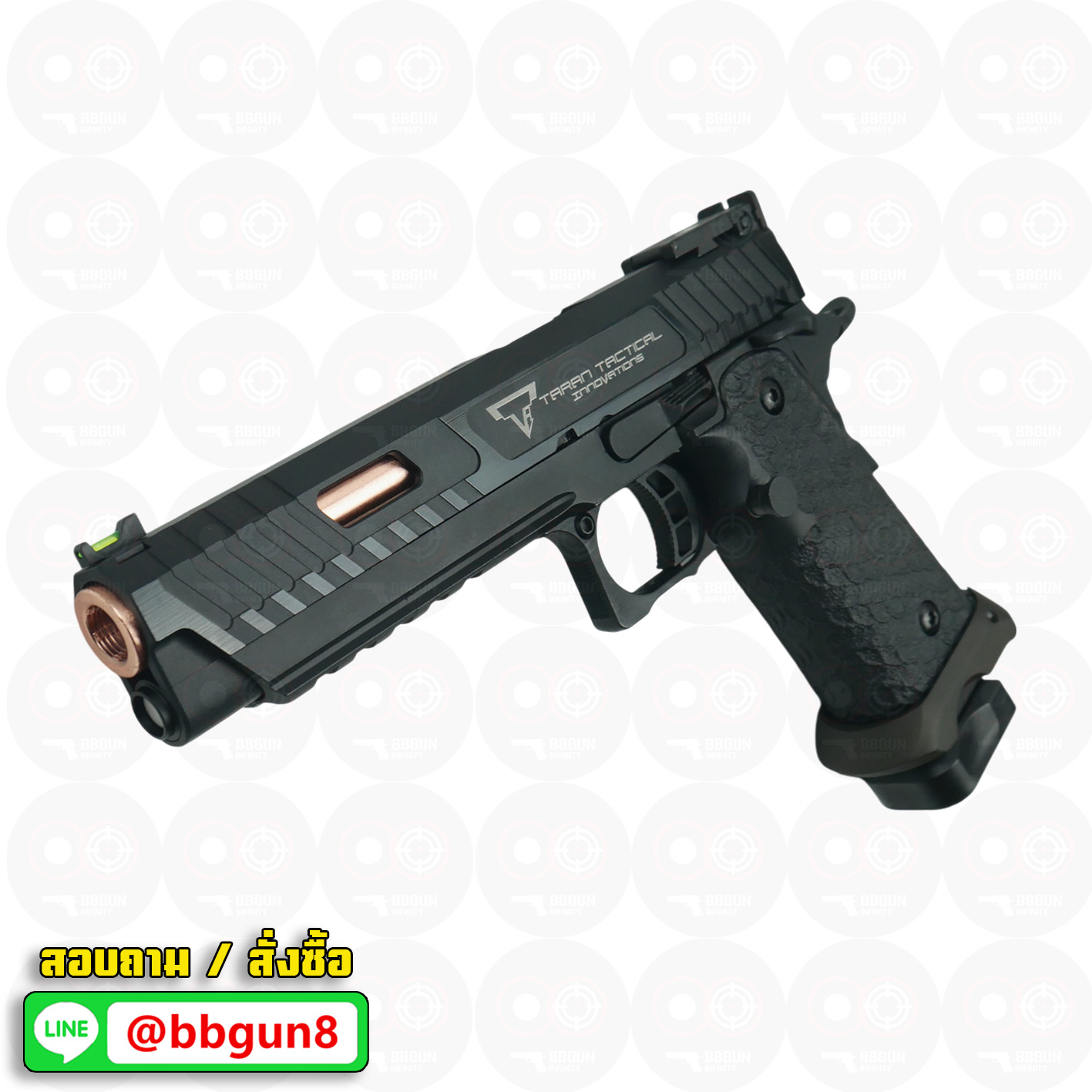 บีบีกันอัดแก๊ส EMG John Wick 3 TTI STI 2011 Combat Master GBB BB GUN