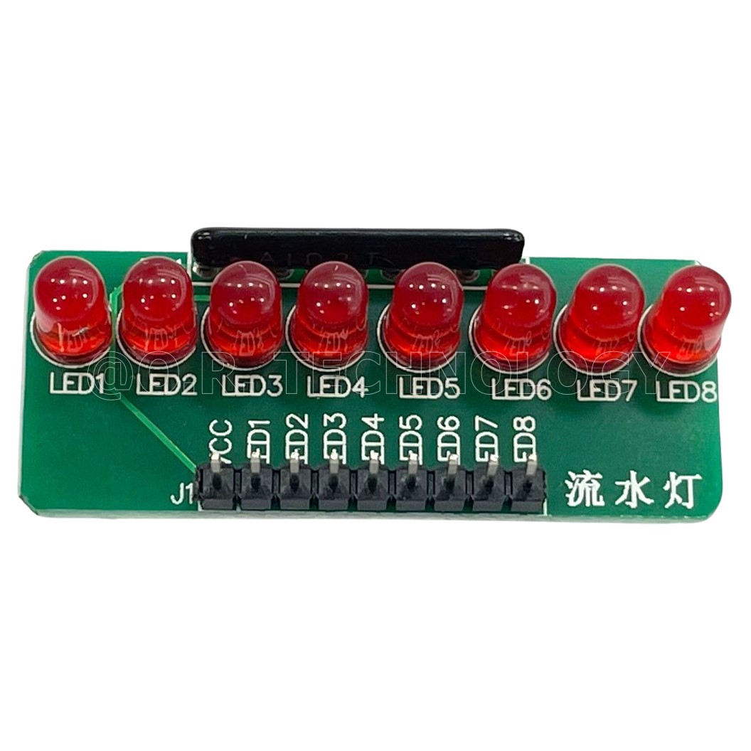 (1ชิ้น) NA103 โมดูล หลอดไฟ LED 8 ดวง 8 LED light MCU module