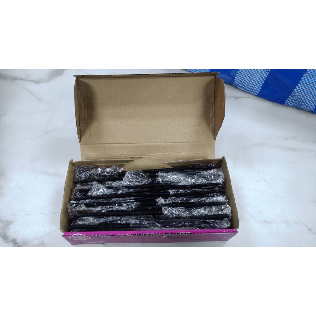 คีมผูกลวดขาดำ LAMY 8 นิ้ว ขายส่ง (ราคารวมแวท) (กล่อง12อัน) คีมผูกลวด มัดลวด คีม คีมผูก คีมผูกเหล็ก แข็งแรง ทนทานต่อการใช้งาน