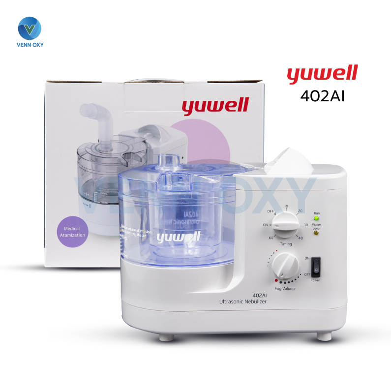 เครื่องพ่นละอองยา Ultrasonic ยี่ห้อ Yuwell 402AI
