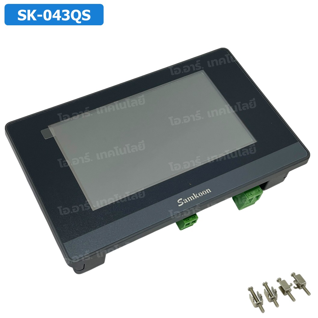 SAMKOON HMI SK-043QS จอทัชสกรีน 4.3" HMI Touch Screen 4.3" รองรับ Ethernet (Human Machine Interface)