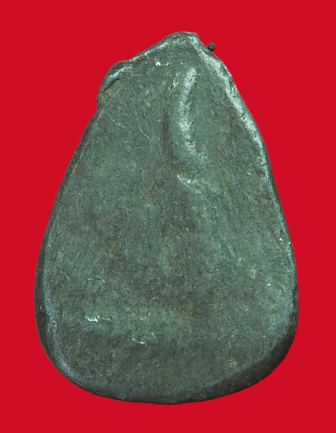 *33943 พระปิดตาเนื้อชินตะกั่วเก่า หน้าเดียว ไม่ทราบที่และปีสร้าง 6