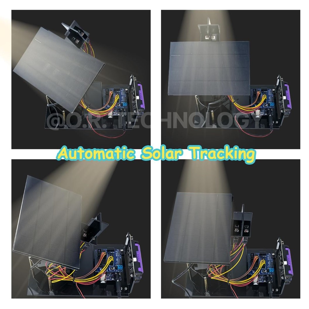 ชุดส่งเสริมการเรียนรู้ ชุดติดตามพลังงานแสงอาทิตย์ LAFVIN SOLAR TRACKING KIT ชุดทดลองโซล่าเซลล์