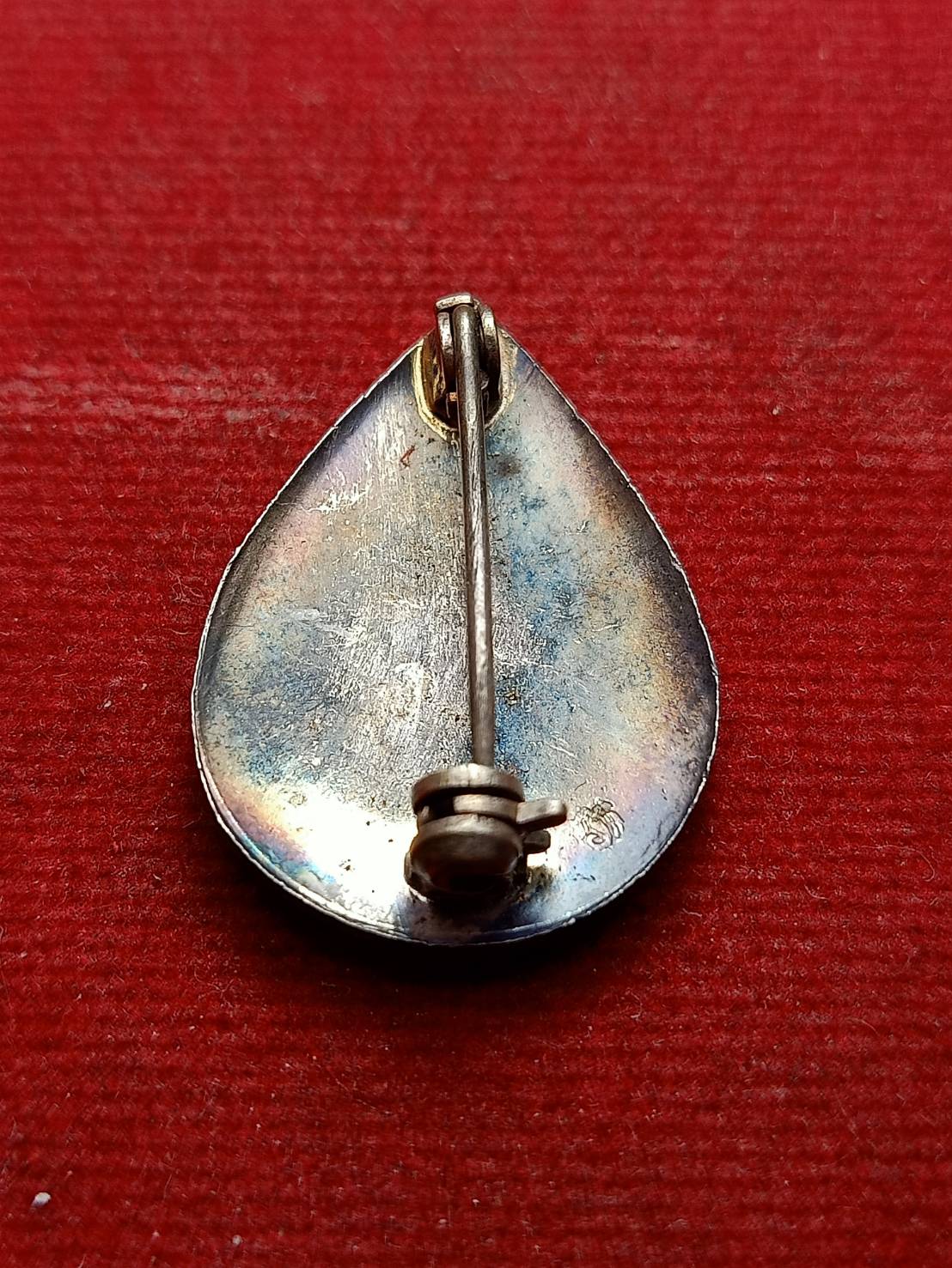 เข็มกลัดสมเด็จย่า เนื้อเงิน (SKU-08514)