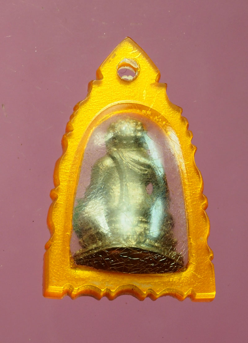 *30159 พระสังกัจจายณ์บรมครู หลวงพ่อเต๋ วัดสามง่าม ปี 2519 นครปฐม เนื้อเงิน 36