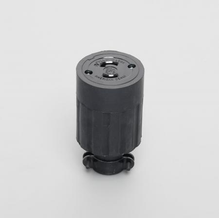 AMERICAN DENKI 2324R 2-Pole 2-Wire 30A 250V Connector Body (Rubber Housing)