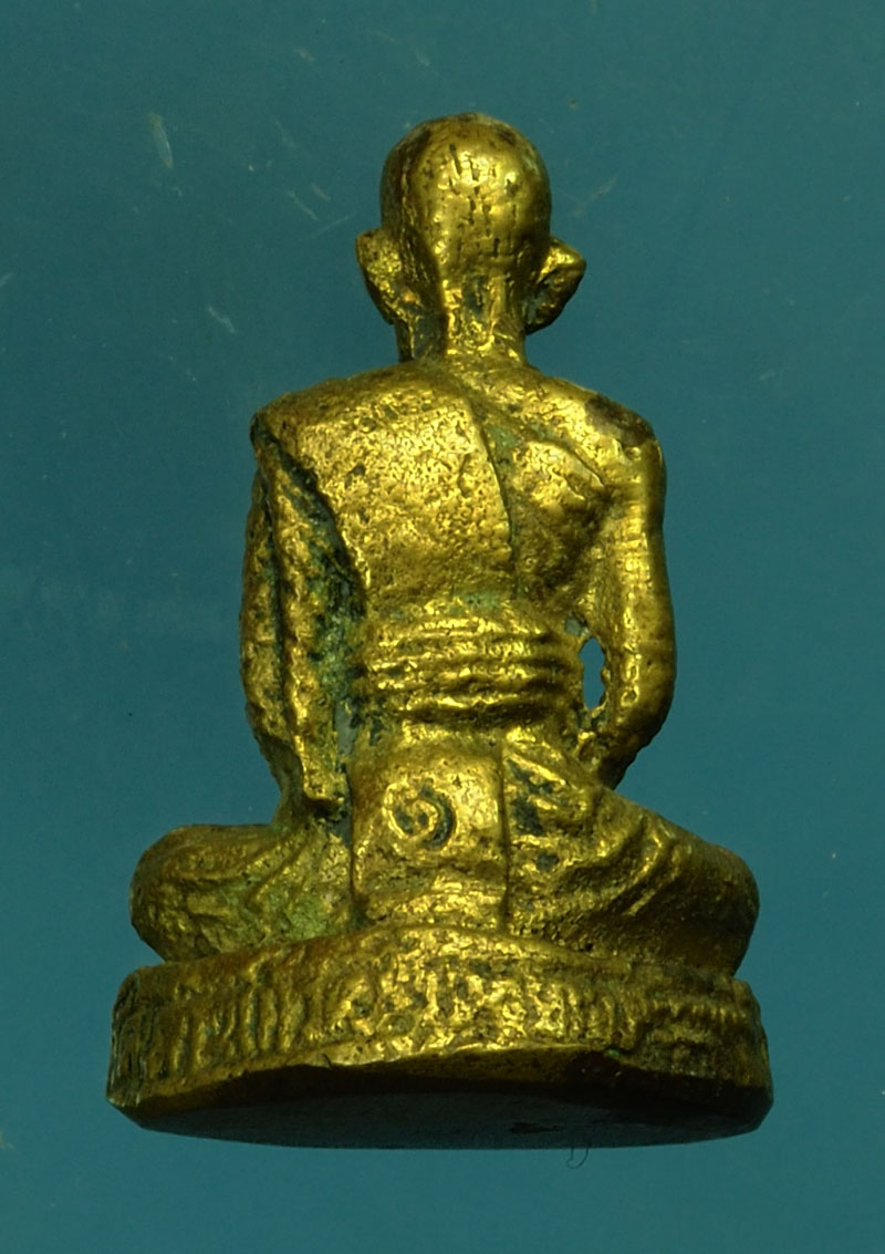 29683 รูปหล่อโบราณ ไม่ทราบที่และปีสร้าง เนื้อทองเหลือง 8