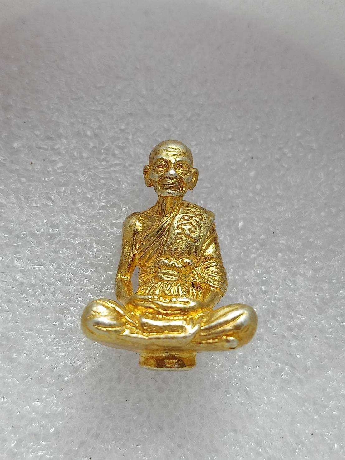 รูปหล่อหลวงพ่อพูล กะไหล่ทอง วัดไผ่ล้อม จ.นครปฐม (SKU-10275)