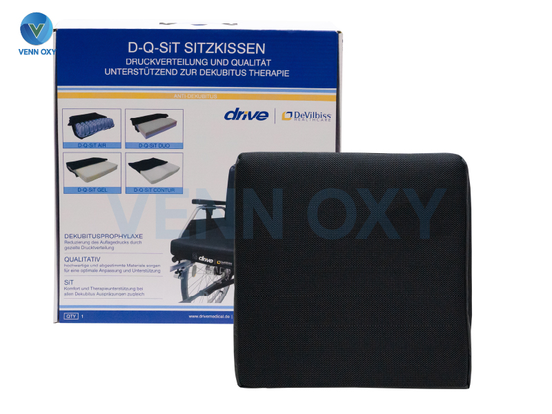 Anti-Decubitus Seat เบาะเจลรองนั่ง ป้องกันแผลกดทับ DeVilbiss รุ่น D-Q-SIT Gel