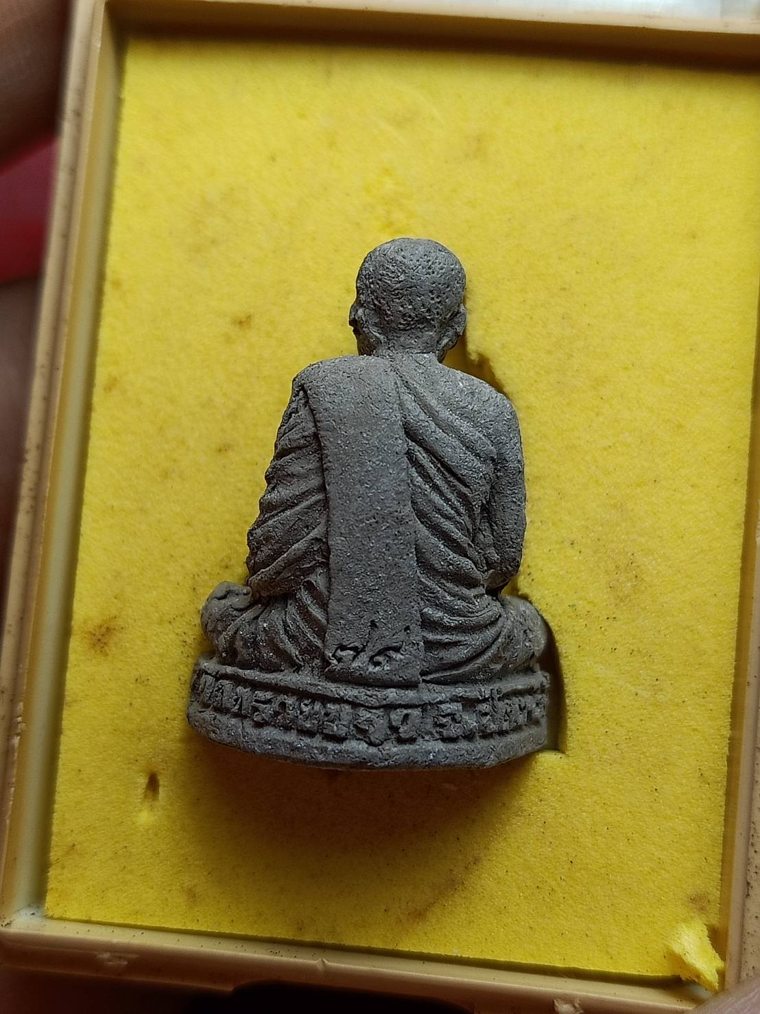 รูปหล่อลอยองค์เนื้อว่าน ฝังตะกรุด อาจารย์นอง วัดทรายขาว จ.ปัตตานี (SKU-08854)