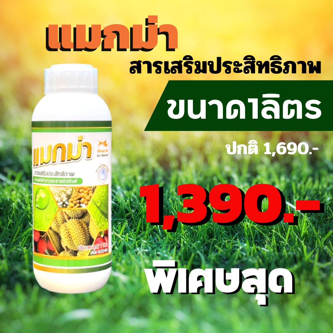 สารเสริมประสิทธิภาพ แมกม่า maxma 1 ลิตร