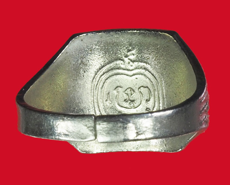 ขายแล้ว*33703 แหวนยันต์ชุบนิเกิล หลวงพ่อกวย วัดโฆษิตราราม ชัยนาท 27