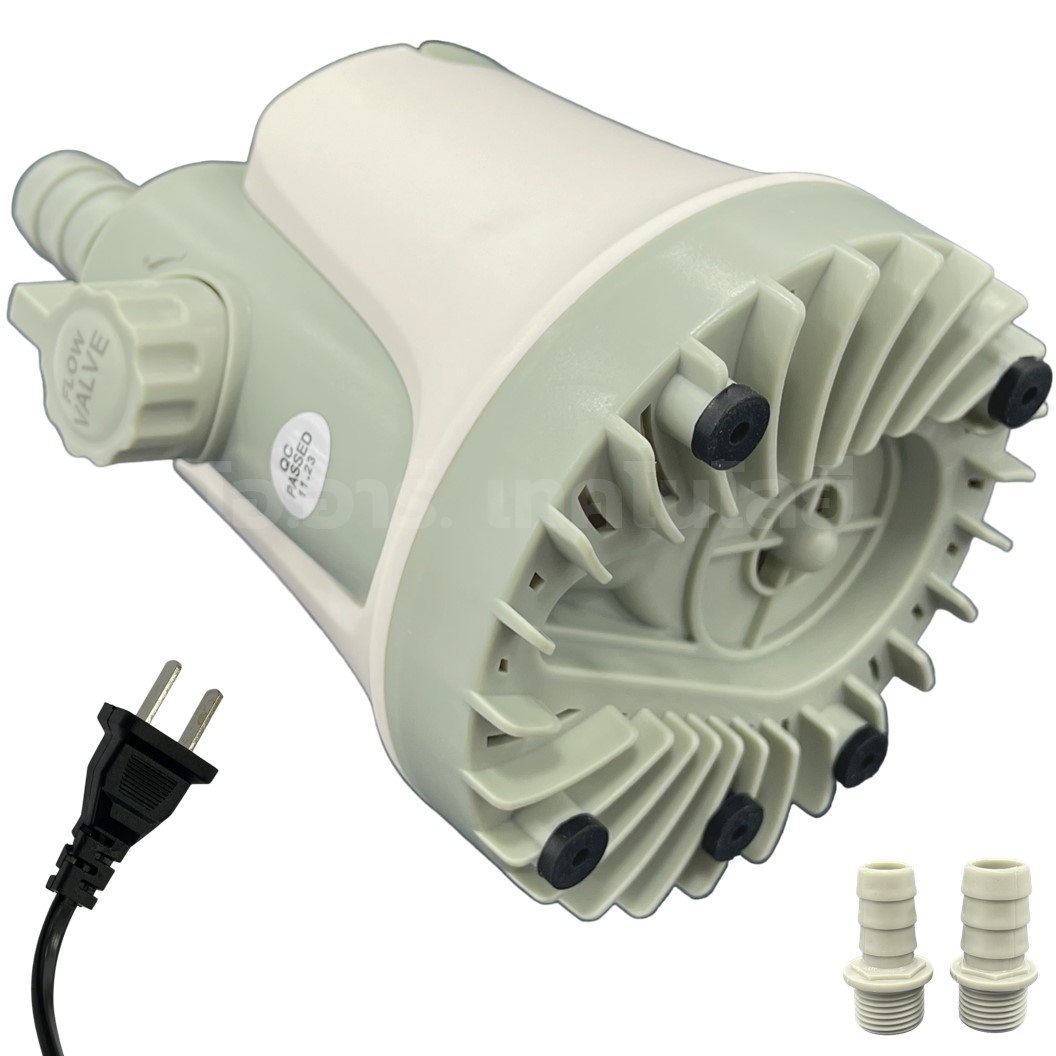 JN-812 35W ปั๊มน้ำ ปั๊มแช่ ปั๊มน้ำพุ 220VAC Water pump Submersible Pump JING NUO Hmax 2.5m Qmax 2500L/H JINGNUO Bottom Suction ดูดน้ำด้านล่าง