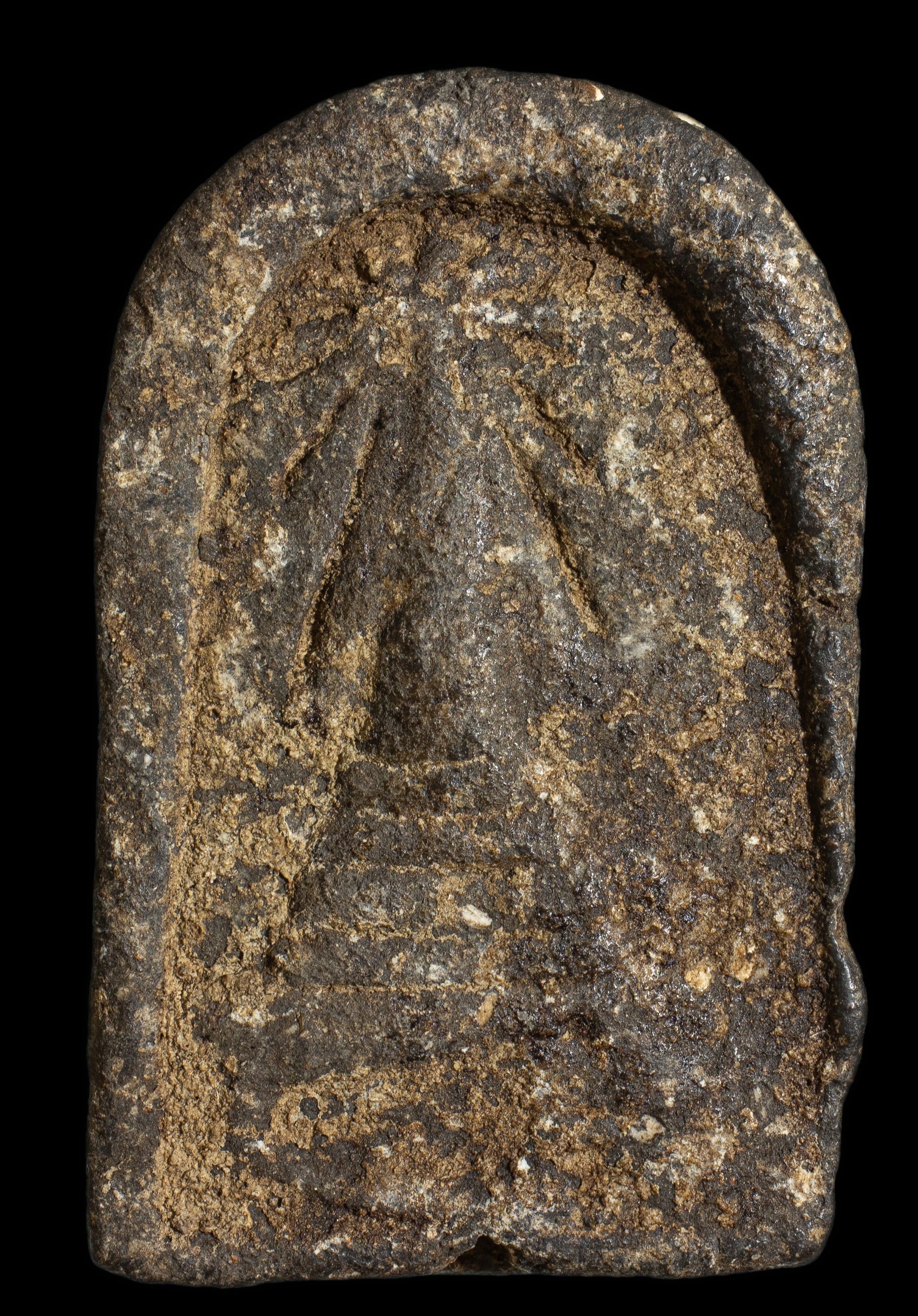 พระหลวงปู่ทวด วัดพะโค๊ะ ปี 2506 พิมพ์ชลูด