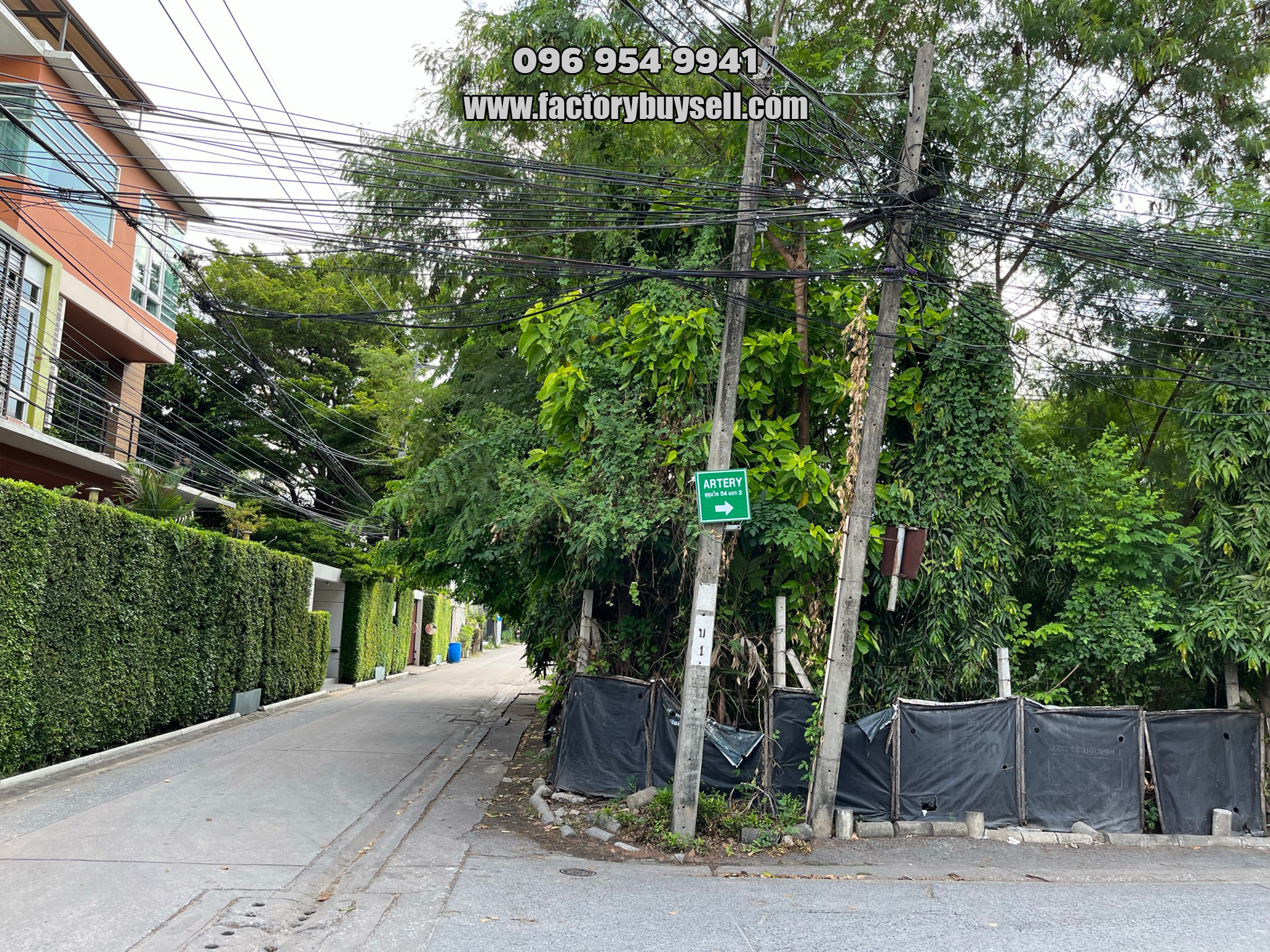 เช่าที่ดิน ซอยสุขุมวิท 62 แยก 8 (ที่ดินอยู่บริเวณหัวมุมตัดกับ ซอยสุขุมวิท 56) ขนาด 99 ตารางวา ใกล้ BTS บางจาก