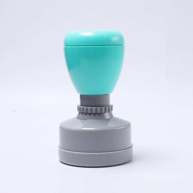 ด้ามเปล่าสปริงวงกลม ตรายางหมึกในตัว HAR12 17 23 28 30 33 ด้ามสีสัน 12 สี แฟลตแสตมป์