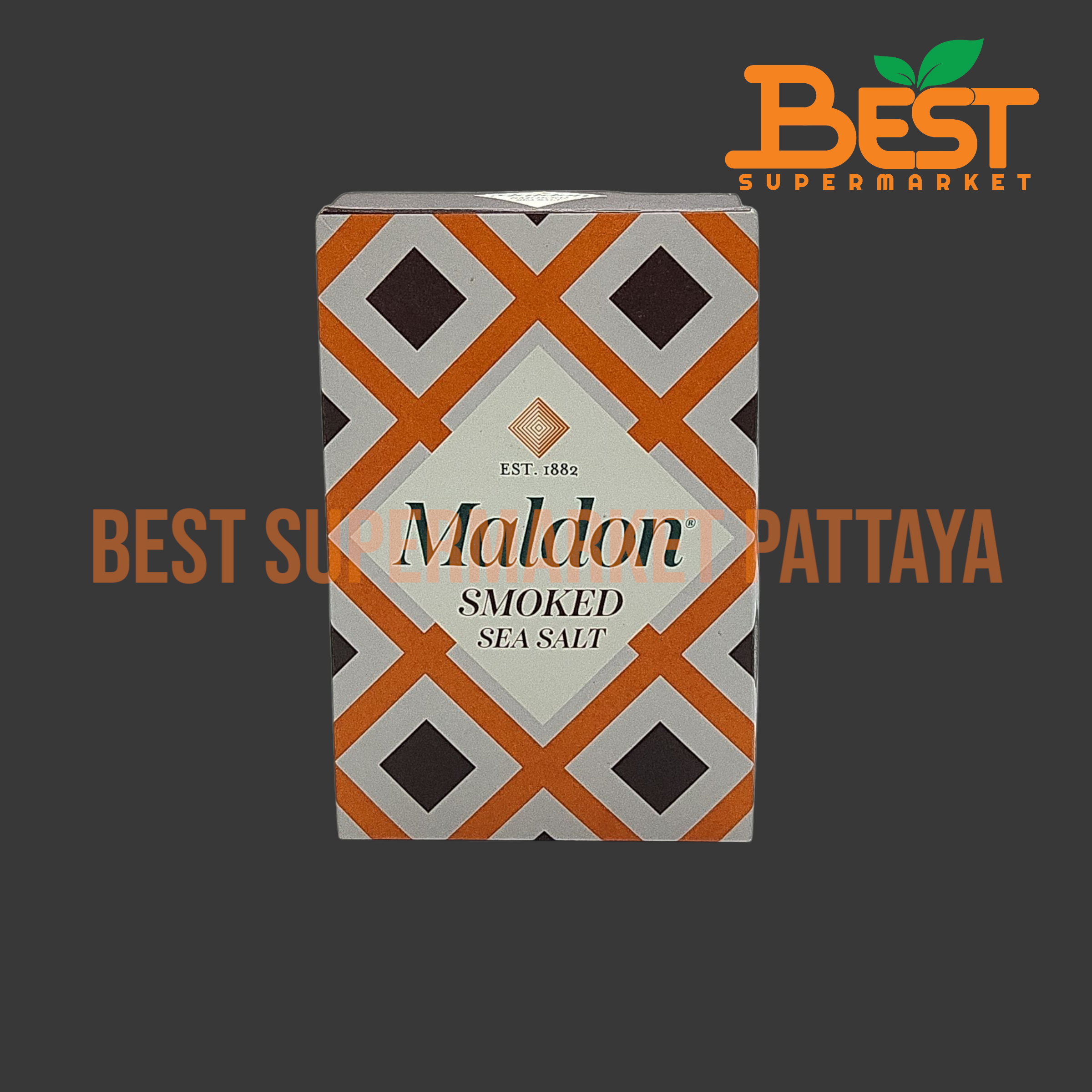 เมลดอน เกลือทะเล รมควัน 125 กรัม Maldon Smoked Sea Salt 125 g.