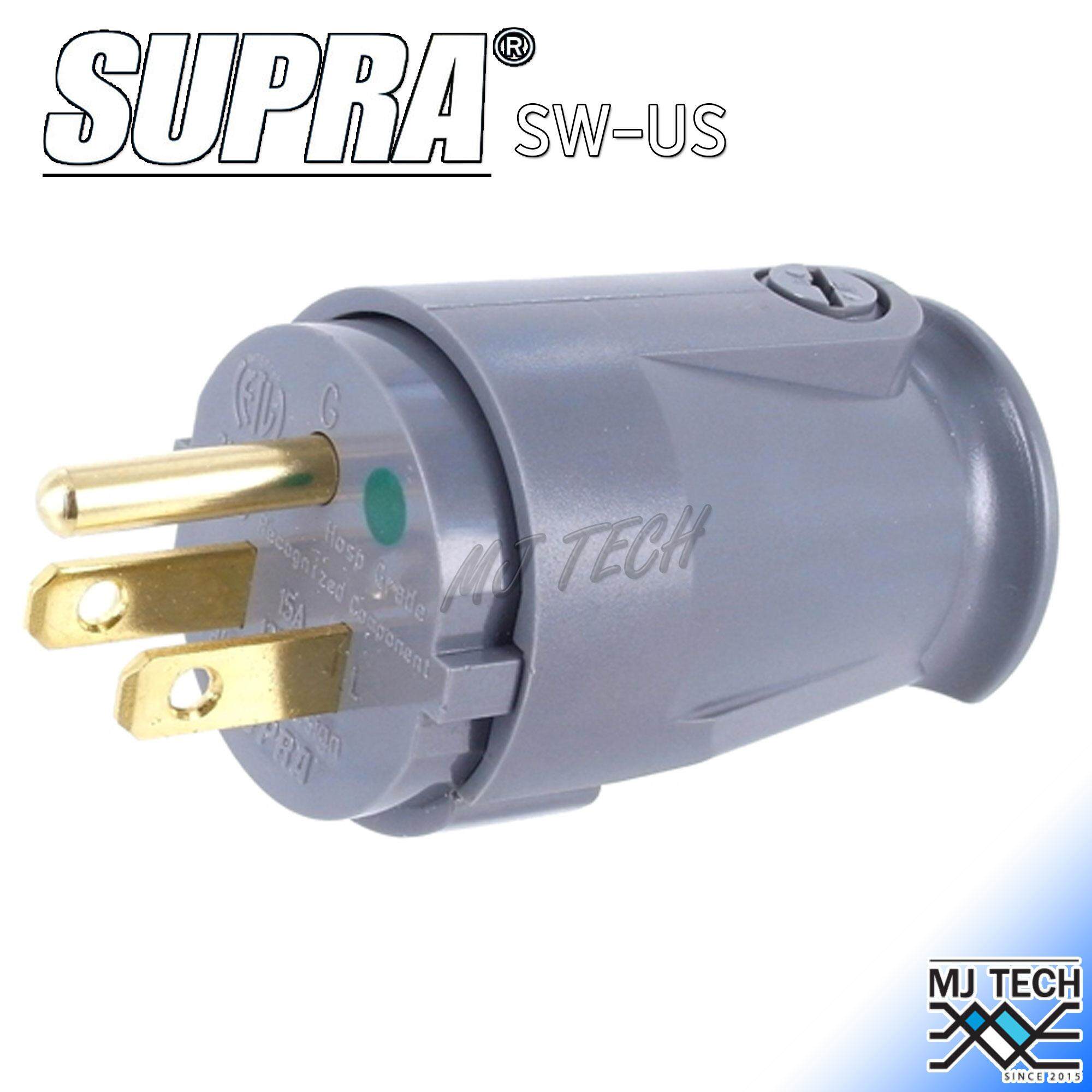 SUPRA Lorad Earthed Mains Plug Hospital Grade ปลั๊กเมน รุ่น SW-US