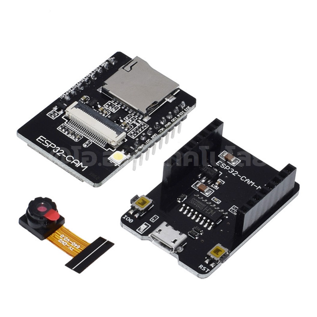CB006 บอร์ด ESP32-CAM พร้อมกล้อง OV2640 4MB WiFi + Bluetooth Module ESP-32CAM โมดูลกล้อง