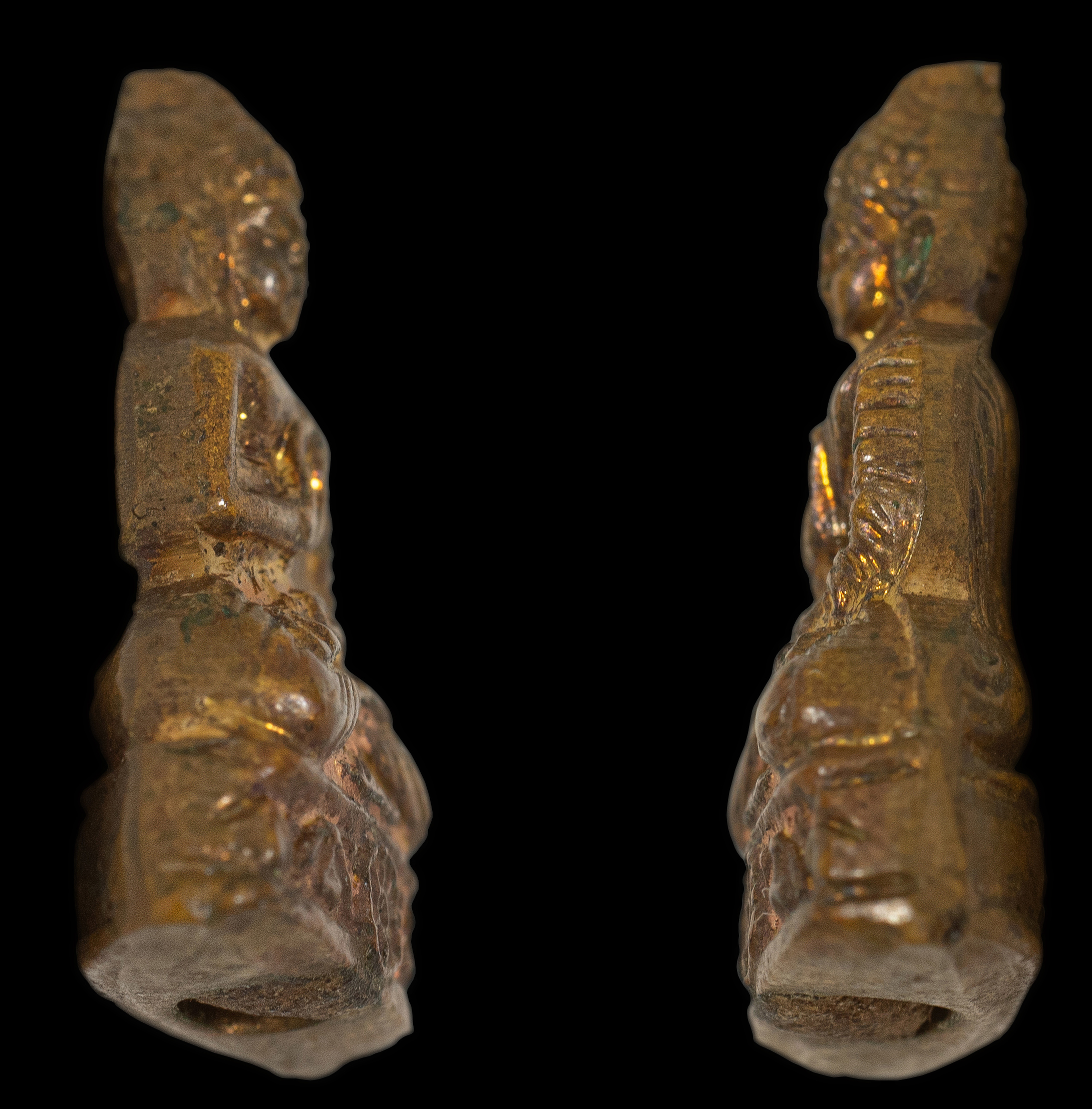 พระชัยวัฒน์หลวงพ่อลี ปางประทานพร วัดอโศการาม ปี 2500 ผงเต็ม