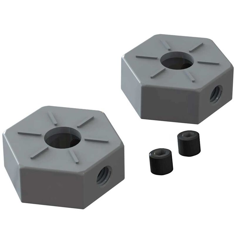 ARAC9472 (Ref. AR310871) Wheel Hex Metal 14mm (2): BLX 3S