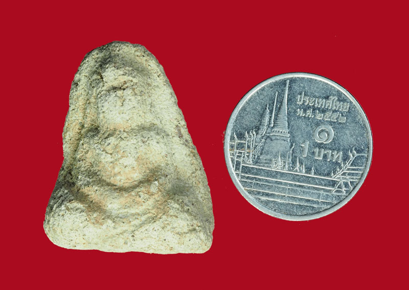 *30751 พระพุทธปางสมาธิ เนื้อผง ไม่ทราบที่และปีสร้าง 9