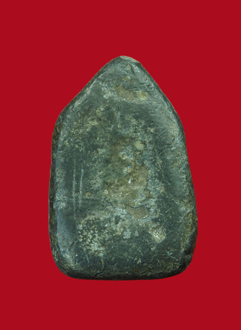 *30514 พระพุทธปางสมาธิ เนื้อชินตะกั่ว เก่าสภาพใช้ ไม่ทราบที่ 3