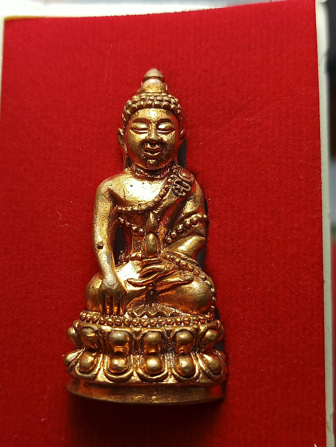 พระกริ่งไตรมาส 50 หลวงปู่ขุ้ย วัดซับตะเคียน จ.เพชรบูรณ์ พร้อมกล่อง (SKU-11791)