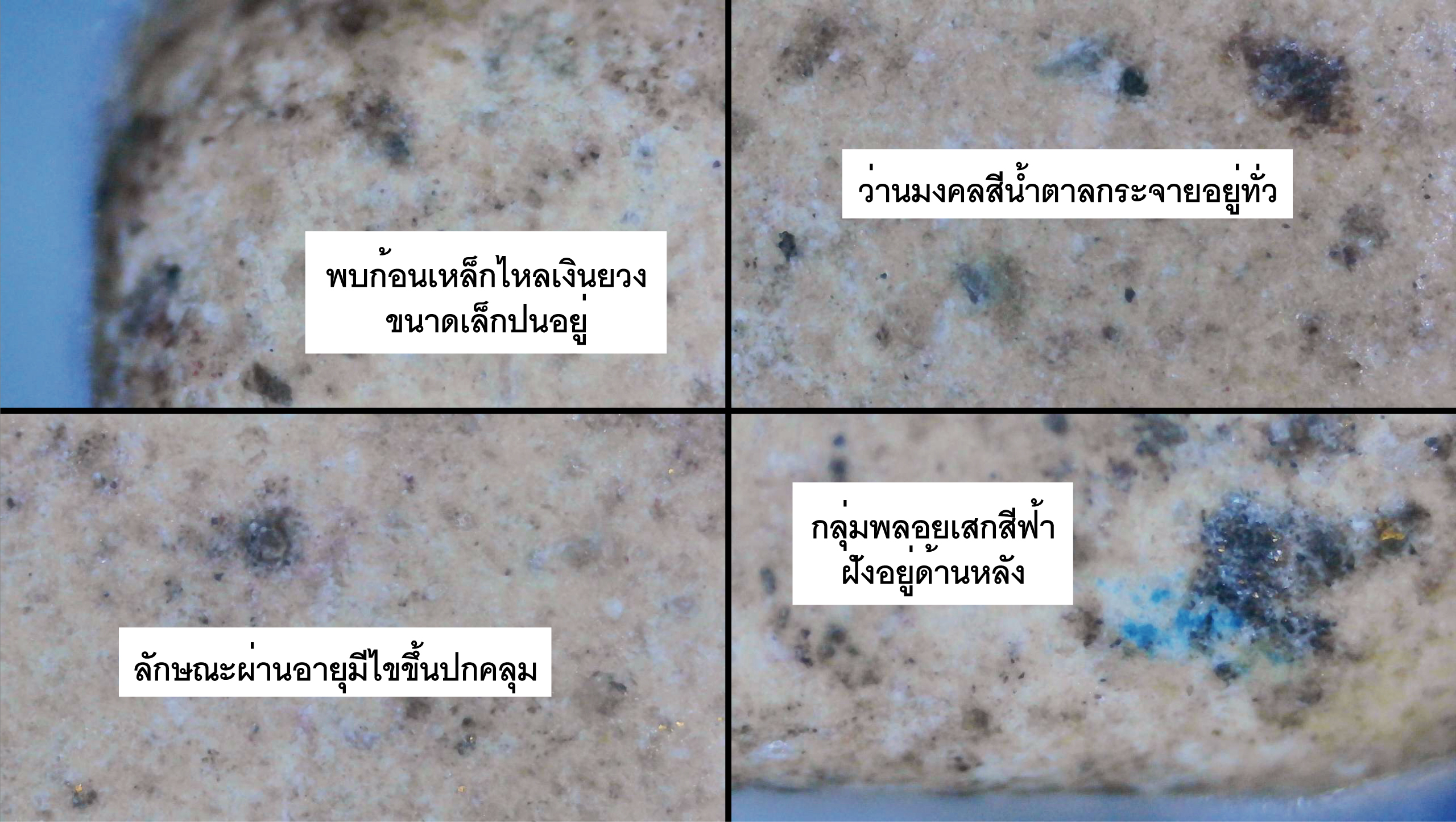 พระสมเด็จพิมพ์คะแนน หลวงพ่อกวย วัดโฆสิตาราม เนื้อผงผสมน้ำมัน