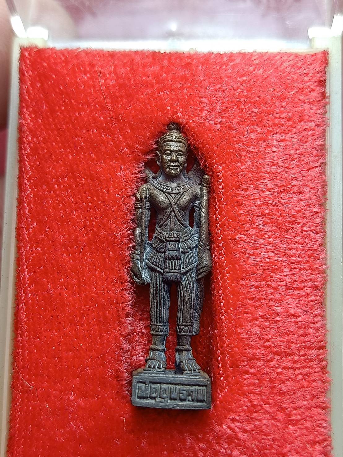 รูปหล่อพ่อขุนรามคำแหงมหาราช เผด็จศึก ปี 2532 พร้อมกล่อง (SKU-12461)