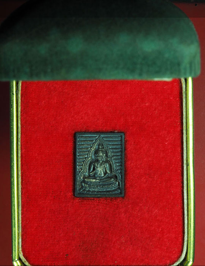 *30691 เหรียญหล่อวัดปากน้ำ ภาษีเจริญ (สร้างหอสมุด พระพุทธศาสนา ) กล่องเดิม เนื้อเงิน 8