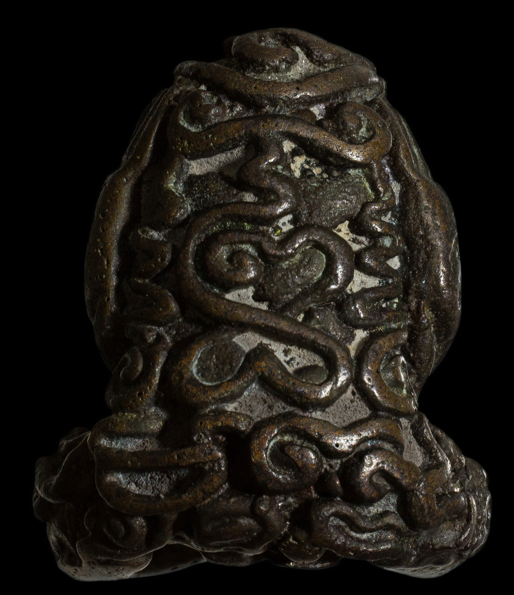 พระปิดตายันต์ยุ่งมหาอุตตโม หลวงปู่เม้า วัดสี่เหลี่ยม ปี 2517