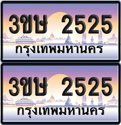 ทะเบียน 2525 ป้ายประมูล - 3ขษ 2525 พร้อมส่งมอบ (4)
