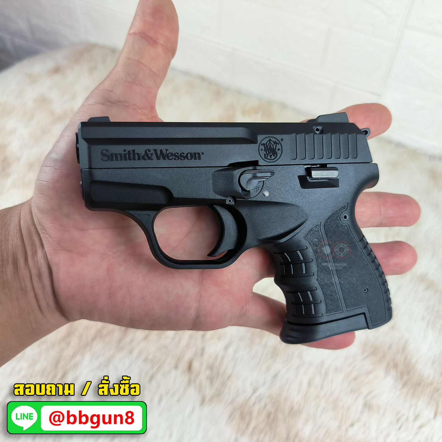 แบลงค์กัน zoraki M906 TD Smith & Wesson Blank Gun สีดำ