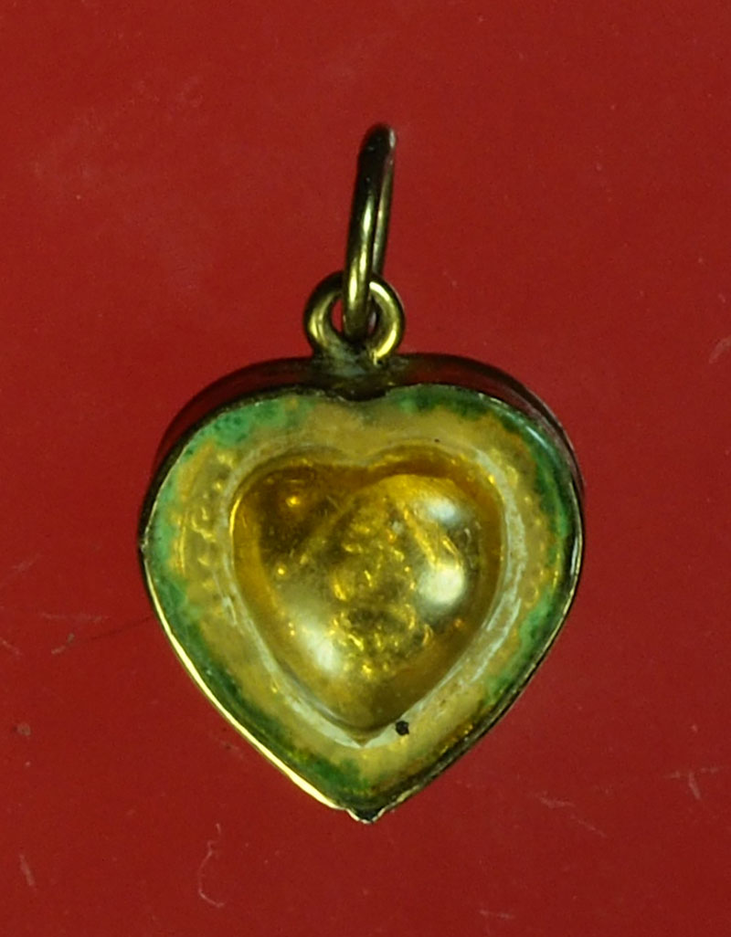 *30080 ล็อกเก็ตหลวงปู่แหวน สุจิณโณ วัดดอยแม่ปั่ง เชียงใหม่ จับขอบทอง 31